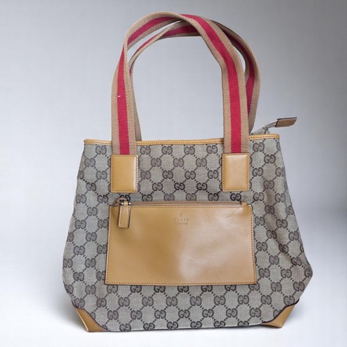 Gucci canvas sherry line - canvas,