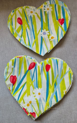 Canvas tulip daisy - tulip, floral