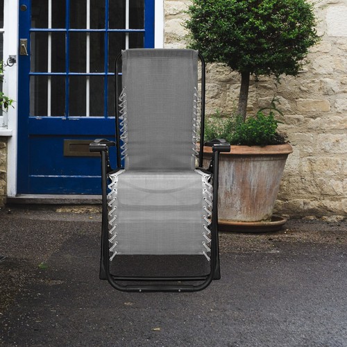 Grey canvas chair - grey,