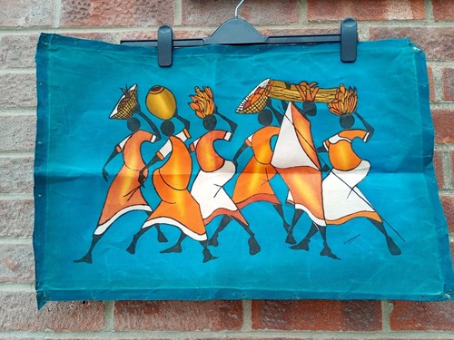 Kenyan batik fabric - batik, art