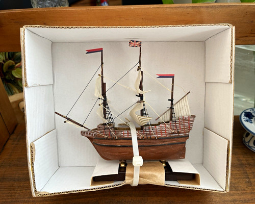 Vintage miniature mayflower - vintage,