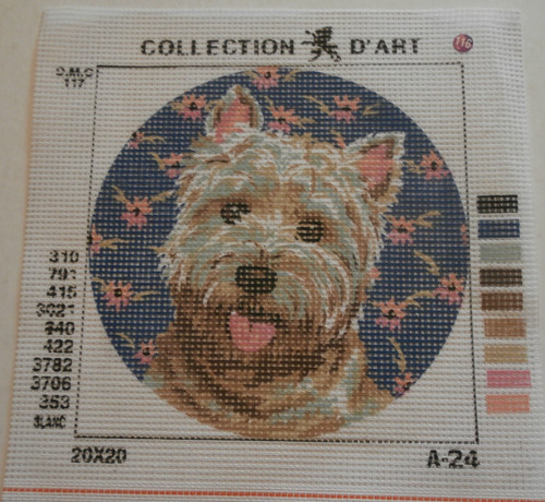 Small tapestry canvas west